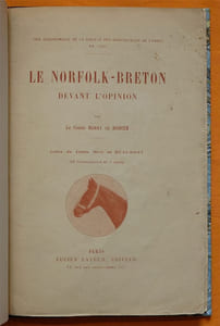 Le Norfolk-Breton devant l'opinion.