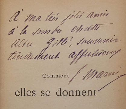 Comment elles se donnent.. MARNI, J. (MARNIÈRE, Jeanne) / (E. VOILA).