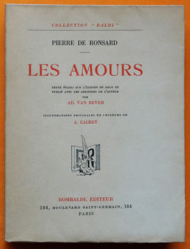 Les Amours.. RONSARD, Pierre de.