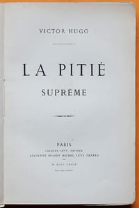 La Pitié suprême.
