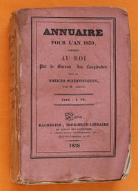 Annuaire pour l'An 1839, présenté au Roi, par le Bureau des Longitudes.