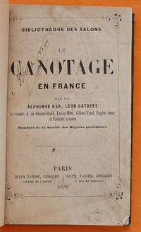Le Canotage en France.