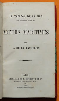 Mœurs maritimes.
