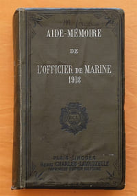 Aide-mémoire de l'officier de Marine.