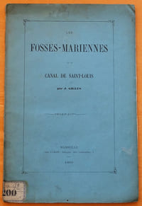 Les Fosses-Mariennes et le Canal Saint-Louis. Réponse à M. Desjardins.