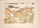 Landschaft bei Ftra und Tarasp.. Surbek, Victor (1885–1975);
