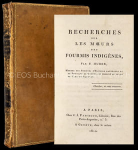 Recherches sur les moeurs des fourmis indigènes.