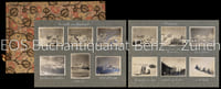 Privates Photoalbum mit Ansichten von Schweizer Gebirgen.