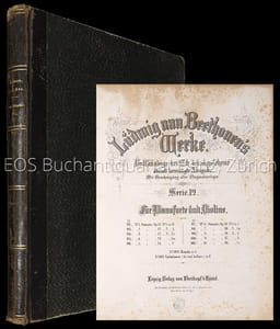 10 Sonaten, Rondo und Variationen. für Pianoforte und Violine.