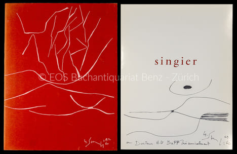 Singier. peintures à l'aquarelle.. Singier, Gustave: