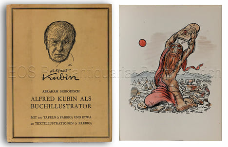 Alfred Kubin als Buchillustrator.. Kubin.- Horodisch, Abraham: