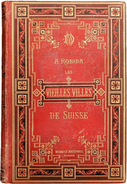 Les vieilles villes de Suisse. Notes et souvenirs.. Robida, A(lbert):