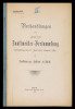 Verhandlungen der zweiten Zunftmeister-Versammlung. Donnerstag, den 27. Juni 1901, abends 8 Uhr im Zunfthaus zur «Saffran» in Zürich.. 