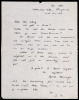 Deutsch-amerikanischer Maler und Grafiker (1871–1956). Eigenhändiger Brief. Zehlendorf-Mitte,  d. 25. Nov. 1916. Feininger, Lyonel: