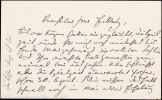 Deutscher Schauspieler (1874–1945). Eigenhändiger Brief auf 2 Karten – Berlin 29. 4. 30.. Kayssler, Friedrich: