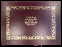 Kunstbeilagen u. Stammtafeln zur Geschichte der Familie Ammann von Zürich.