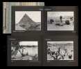 Drei Fotoalben von Ägypten. Aufgenommen von P. Sauter (handschr. Titel).. Sauter, P.:
