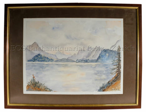 Silsersee vom Chasté.. Anonym: