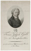 Franz Joseph Gall. Dr. der Arzneykunst zu Wien.. Gall, Frank Joseph (1758-1828):