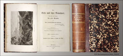 Die Erde und ihre Bewohner. Ein Hand- und Lesebuch für alle Stände. (...) bearbeitet von Heinrich Berghaus u. Daniel Völter.