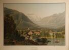 Interlaken vers la Jungfrau.. Corrodi, Salomon (1810-1892):