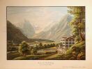 Bains de Stachelberg dans le Canton de Glaris.. Corrodi, Salomon (1810-1892):