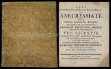 De aneurysmate.. Gibollet, Johann Theophil:
