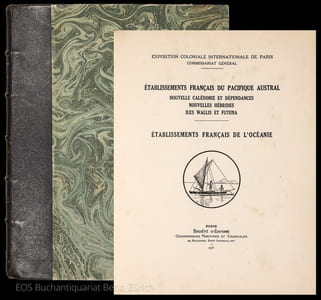 Etablissements français du pacifique austral. Nouvelle Calédonie et dépendances. Nouvelles Hébrides, iles Wallis et Futuna. Etablissements français de l'Océanie.