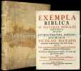 Exempla Biblica In Materias Morales Distributa.. Nicolaus de Hanappes: