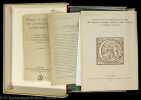 Konvolut von div. Kleinschriften, Beiträgen und Fotokopien von div. Autoren über Vesalius.. Vesalius. –