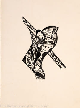 (Drei Köpfe).. Eckertz, Waldemar (1878–1947):
