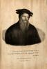 Portrait von Conrad Gessner (Brustbild).. Gessner, Conrad (1516–1565):
