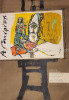 Clown - Ausstellungsplakat. Carigiet, Alois; (1902–1985)