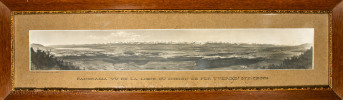 Panorama vu de la ligne du chemin de fer Yverdon Ste-Croix.. Boissonnas, Fred; (1858–1946).