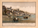 Prospect von der Stadt Zürch von der See Seite aufgenommen. / Vue de la Ville de Zürch, prise sur le Lac.. Pérignon, Nicolas (1726-1782):