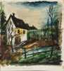 Wohnhaus in Landschaft.. Hunziker, Max (1901–1976).