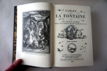 Fables de La Fontaine avec figures d' Oudry . Jean de la Fontaine