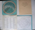 Astronomie carte céleste Sirius avec disque rotatif. Dr M Schurer par H Suter