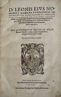 Opera, quae quidem haberi potuerunt, omnia, magno studio ad manuscriptorum codicum fidem   permultis, iisq[ue] foedis mendis nunc demum repurgata. His adiunximus D. Leonis IX. aeque Romani Pontificis eruditas aliquot lucubrationes, nunquam antehac typis excusas. Cum indice novo ac copioso. [Hrsg. von Laurentius Surius].