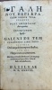Peri kraseon biblia tria. Tou autou peri anomalou dyskrasias. Hippokratous orkos. - De temperamentis libri tres. Eiusdem de inaequali intemperie ...