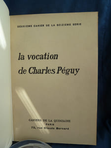 La vocation de Charles Péguy