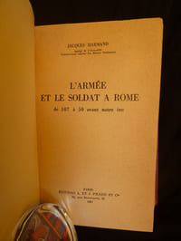 L'Armée et la soldat à Rome de 107 à 50 avant notre ère