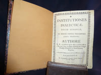 Institutiones dialecticae vulgo summulae, ad primam partem philosophia cursus pertinentes