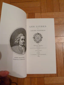 Les livres et leurs ennemis