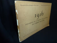 Documents de la section photographique de l'armée française : 1916