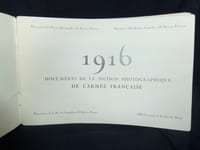 Documents de la section photographique de l'armée française : 1916