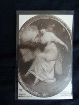 Commémoration de Molière, Racine, Corneille, Shakespeare & Cervantès à la Comédie Française. RONDEL, Auguste
