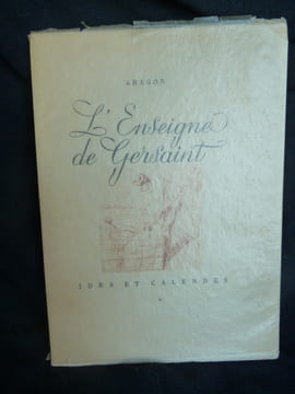 L'ENSEIGNE DE GERSAINT. Aragon