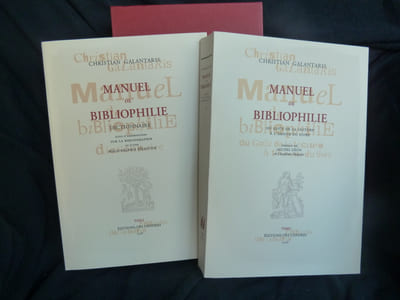MANUEL DE BIBLIOPHILIE Tomes I & II