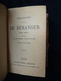 Chansons de Béranger